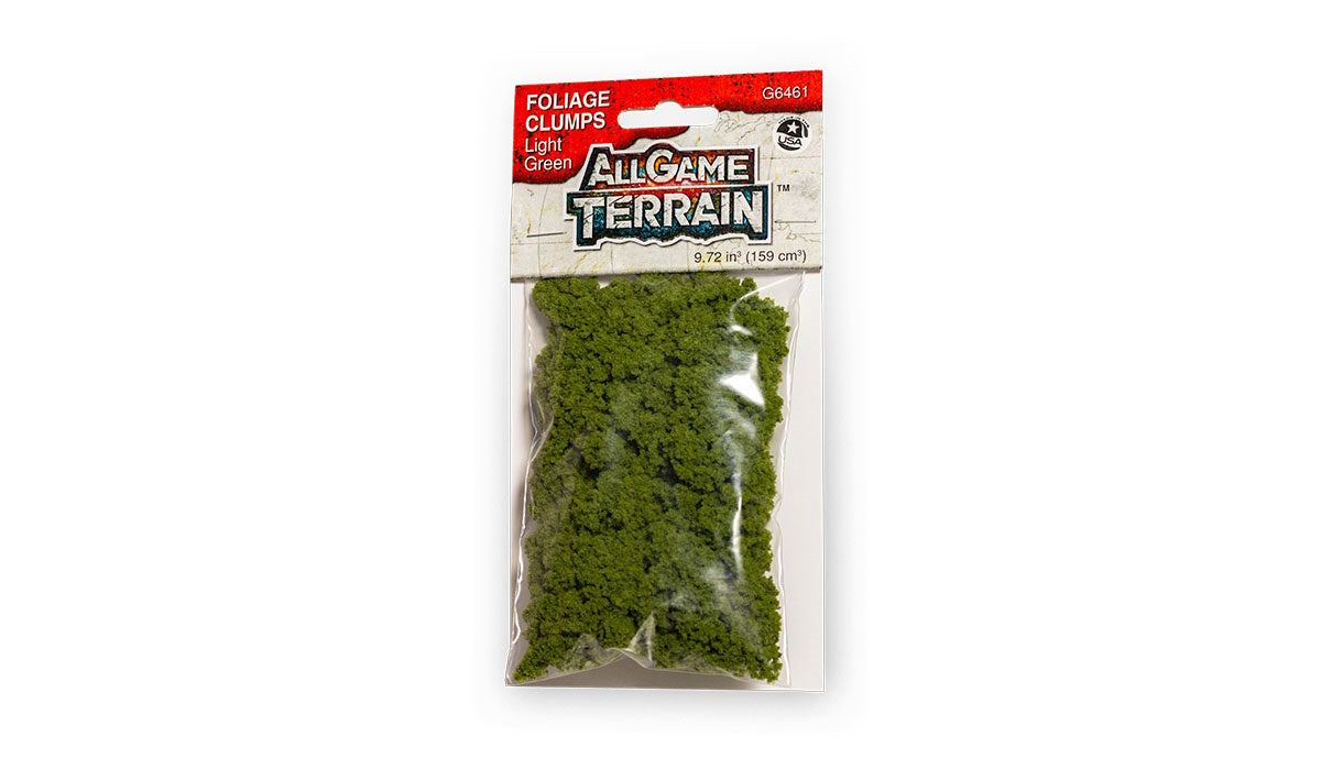 Woodland Scenics G6461 All Game Terrain Foliage Clumps Light Green