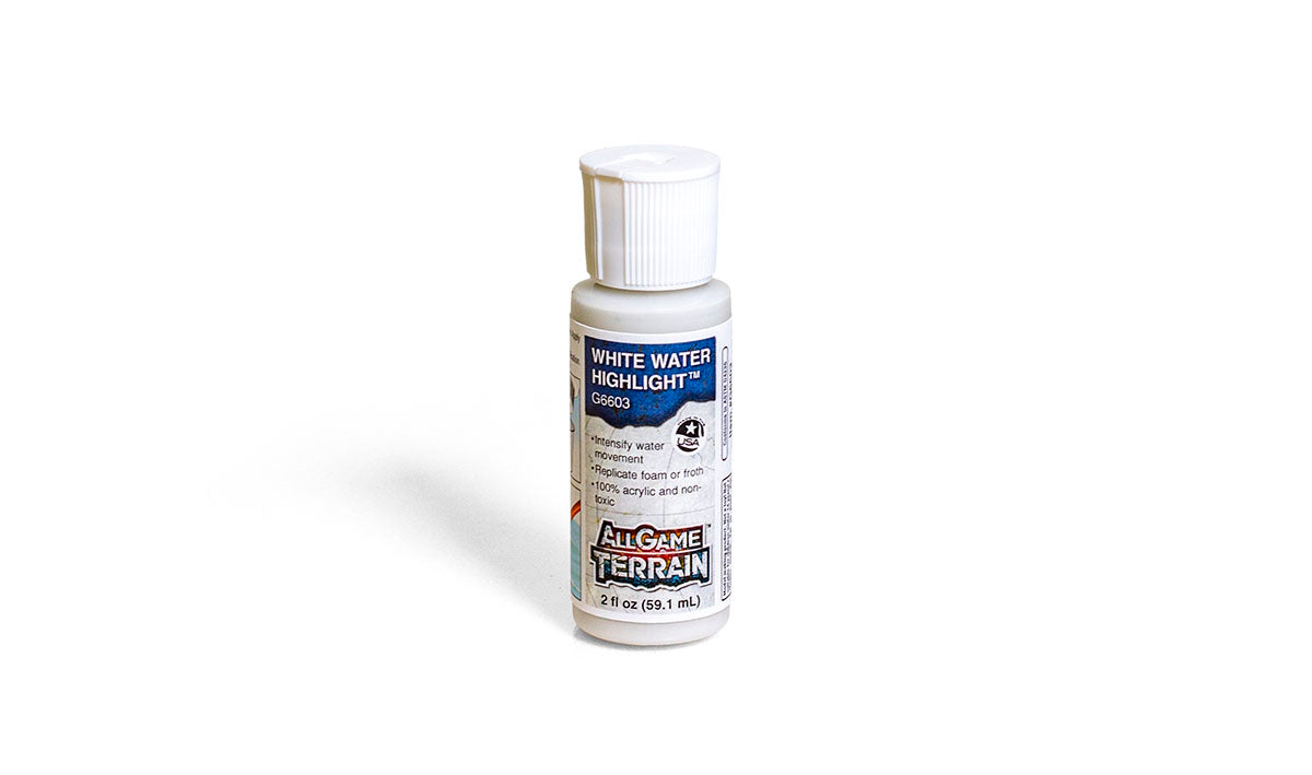 Woodland Scenics G6603 All Game Terrain White Water Highlights