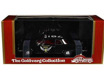 1961 Chevrolet Biscayne "Ohio State Highway Patrol" Black with Red Interior Limited Edition to 150 pieces Worldwide 1/43 Model Car by Goldvarg Collection
