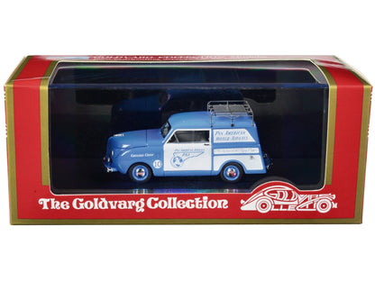 1948 Crosley Station Wagon Blue and White "Pan American Airways Ground Crew" with Roof Rack Limited Edition to 240 pieces Worldwide 1/43 Model Car by Goldvarg Collection  free shipping USA
