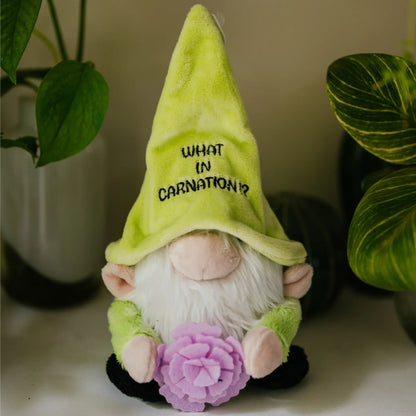 Punchkins Gnome Plush What in Carnation