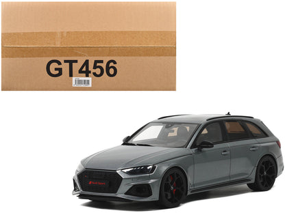Audi RS 4 Competition Gray Metallic 1/18 Model Car by GT Spirit  free shipping USA