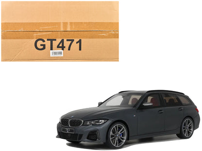 2019 BMW M340i Xdrive M Gray Metallic 1/18 Model Car by GT Spirit  free shipping USA