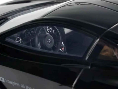2023 McLaren 720S "LB-Works - Liberty Walk" Black 1/18 Model Car by GT Spirit