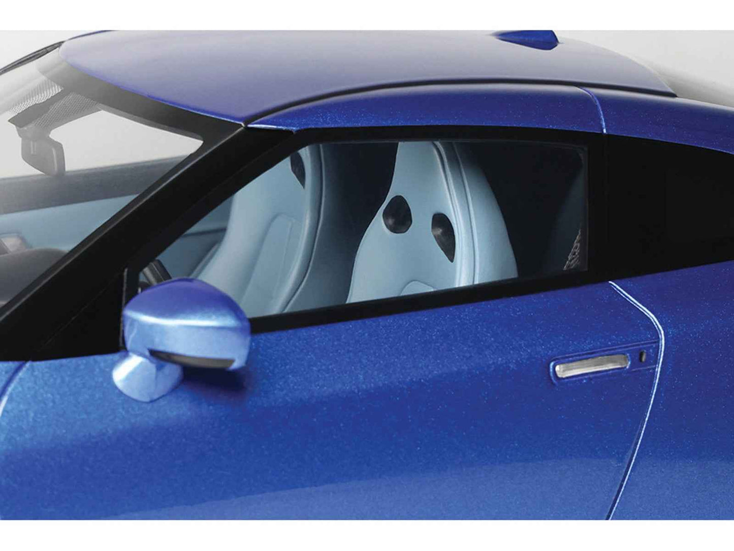 2024 Nissan GT-R Skyline Edition Bayside Blue Metallic 1/18 Model Car by GT Spirit