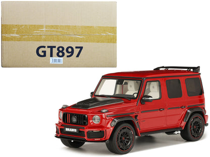 2022 Brabus 900 Rocket Edition Red with Carbon Hood 1/18 Model Car by GT Spirit  free shipping USA