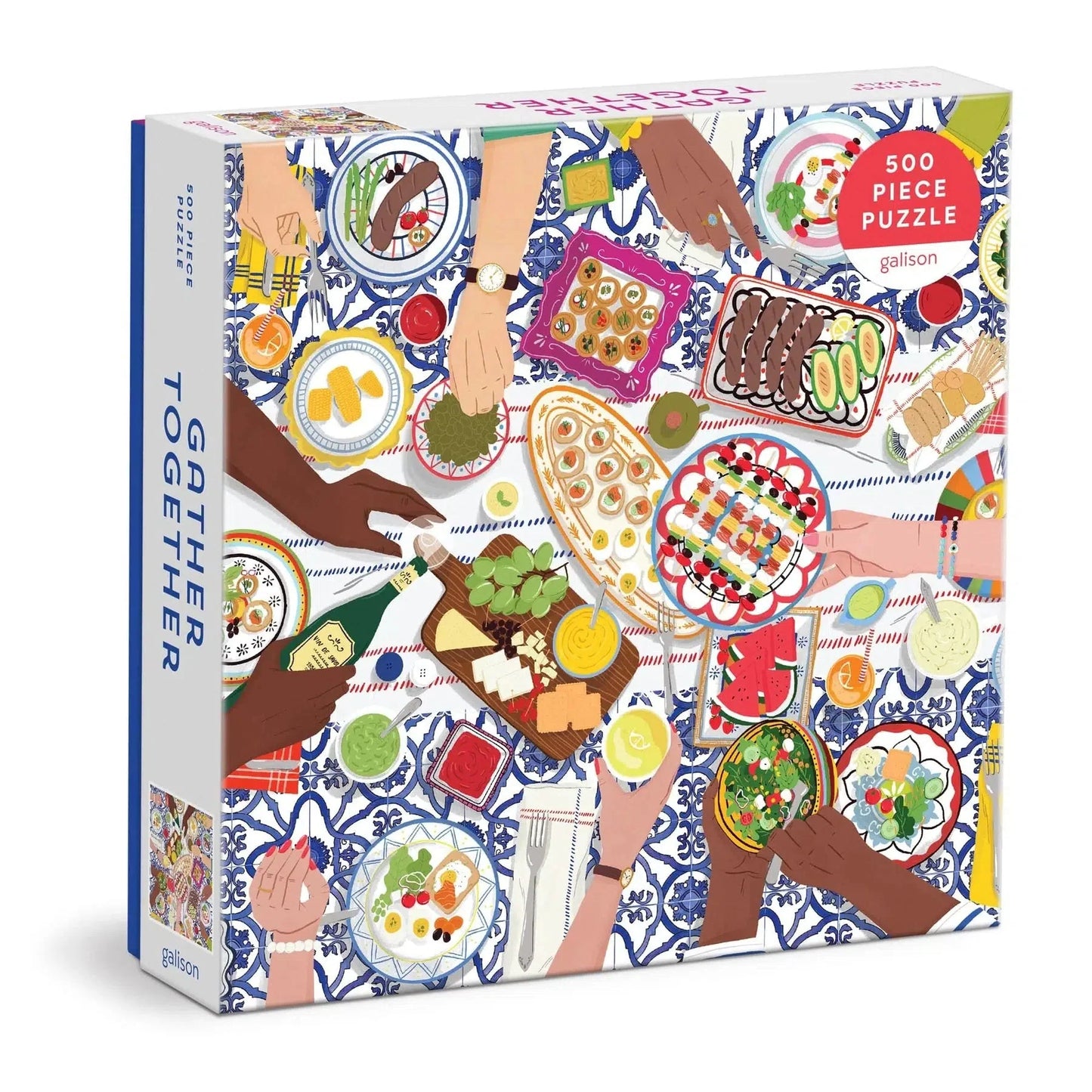 Gather Together 500 Piece Jigsaw Puzzle Galison