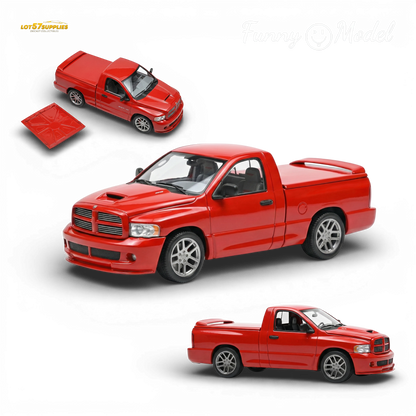 (Pre-Order) Funny Model Dodge RAM SRT-10 Flame Red 1:64