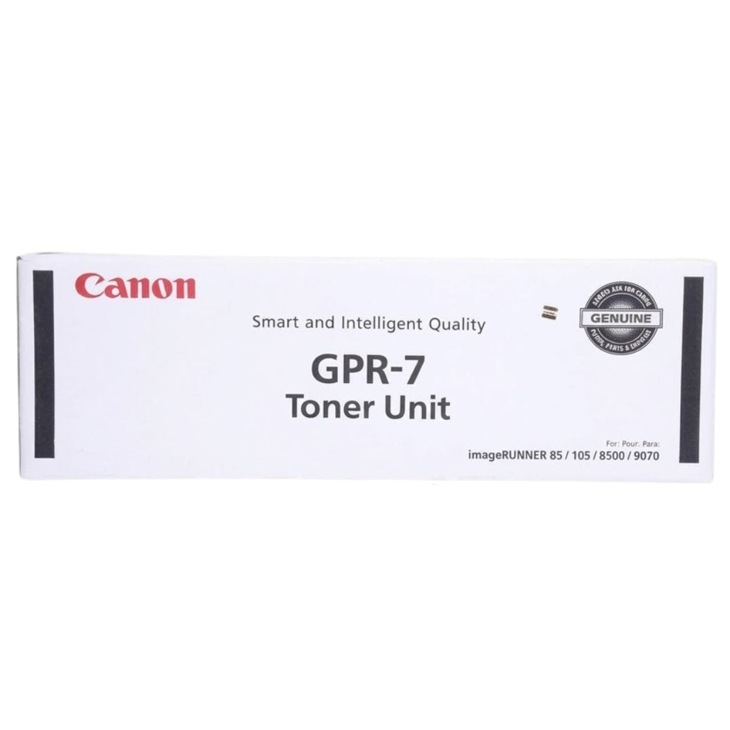 New, Pre-Owned - Canon GPR-7 High Yield Black Toner Cartridge, 6748A003AA