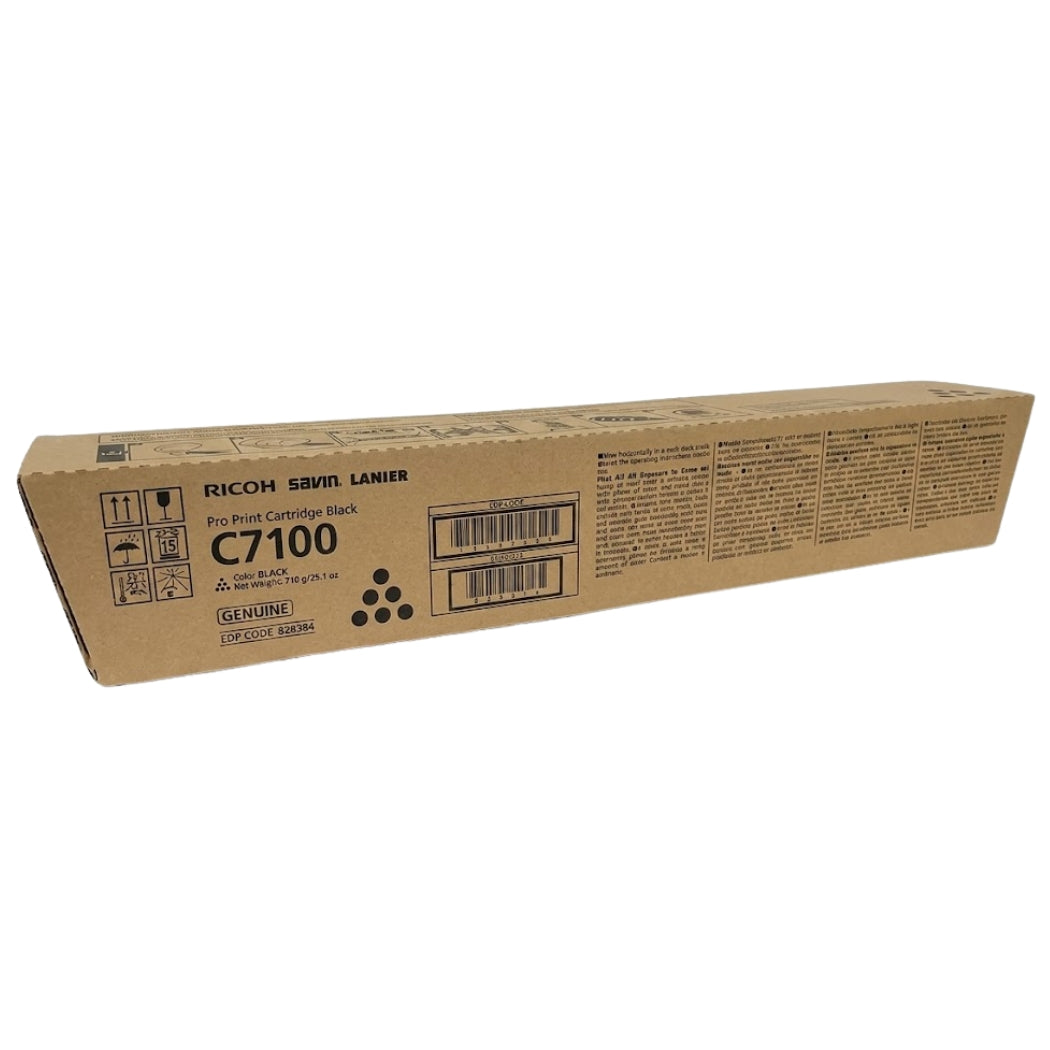 New, Pre-Owned - Ricoh C7100 High Yield Black Toner Cartridge, 828384