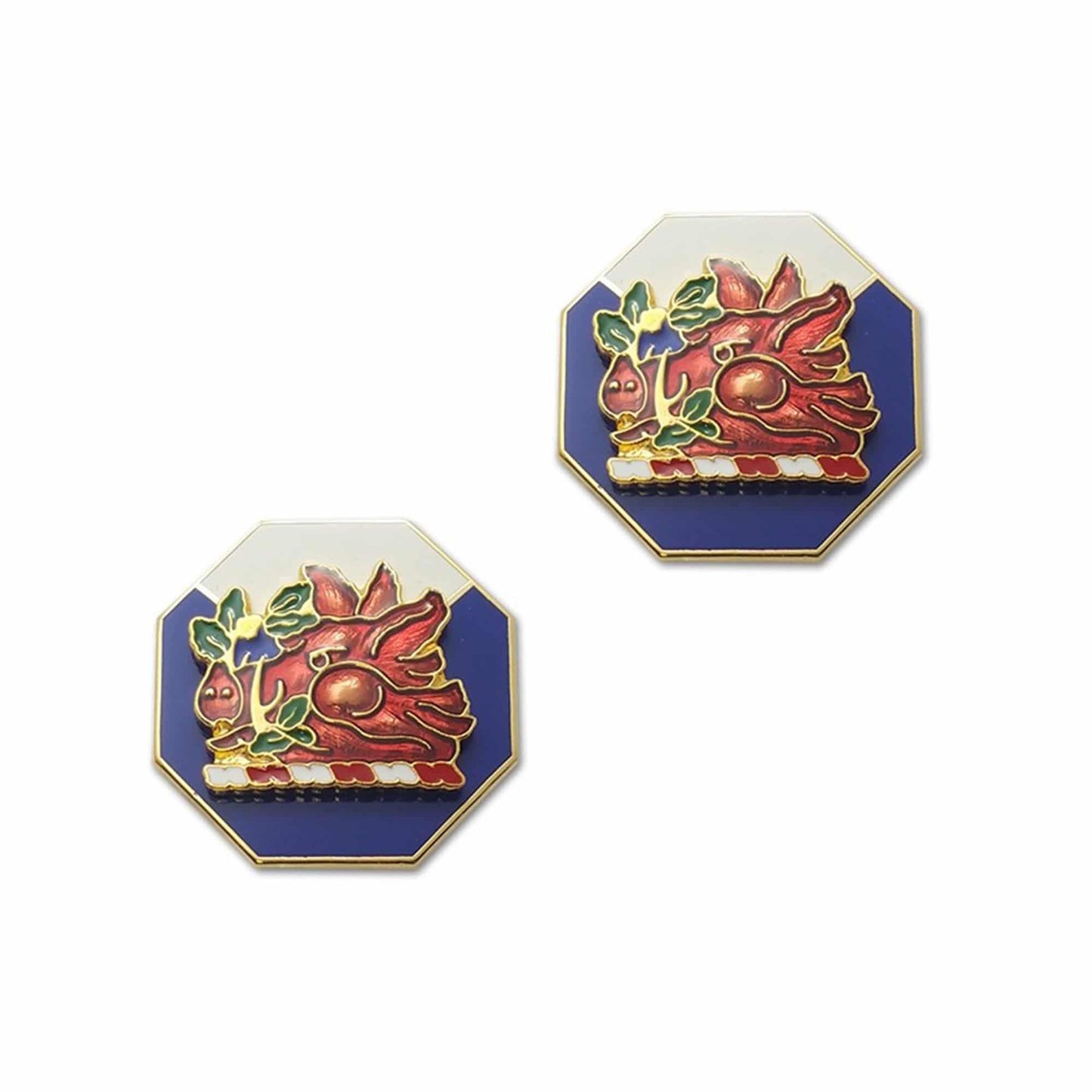 U.S. Army Georgia National Guard Unit Crest (Pair)
