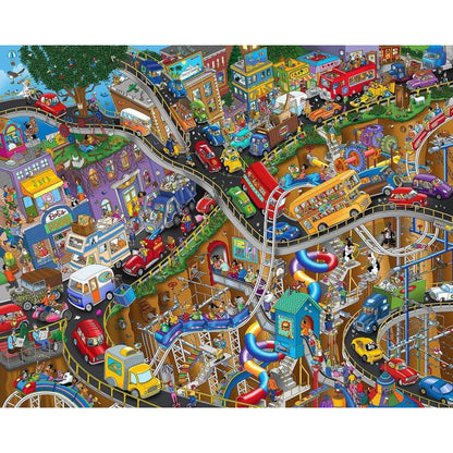 Getting Away 1000 Piece Jigsaw Puzzle Springbok