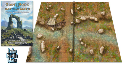Giant Book of Battle Mats: Wilds, Wrecks & Ruins