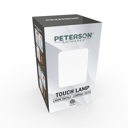 7" touch lamp-Fragrance Wax Melts Warmer -Electric Candle Essential Oil Burner-Metal Ravine Table decor by Peterson Housewares & Artwares