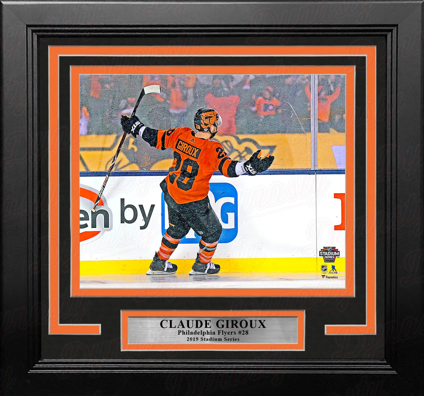 Claude Giroux 2019 Stadium Series Philadelphia Flyers 8" x 10" Framed Hockey Photo