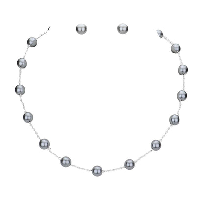 Metal Station Necklace by Madeline Love