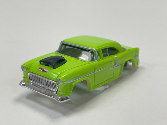 Auto World Exclusive 1955 Chevy AFX Xtraction Green HO Slot Car Body