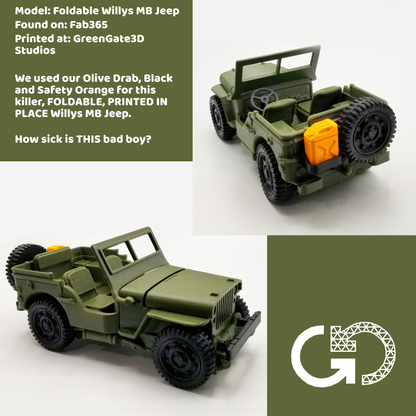 Black: Recycled PET-G  <mark> Now with 20% more, FREE! </mark>