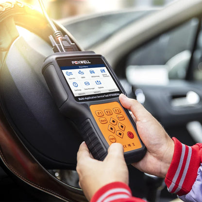 FOXWELL NT650 Elite OBD2 Scanner Diagnostic Tool ABS Airbag SAS EPB Oil A/F Reset Car Ananlyzer OBDII 3 System Automotive Tester