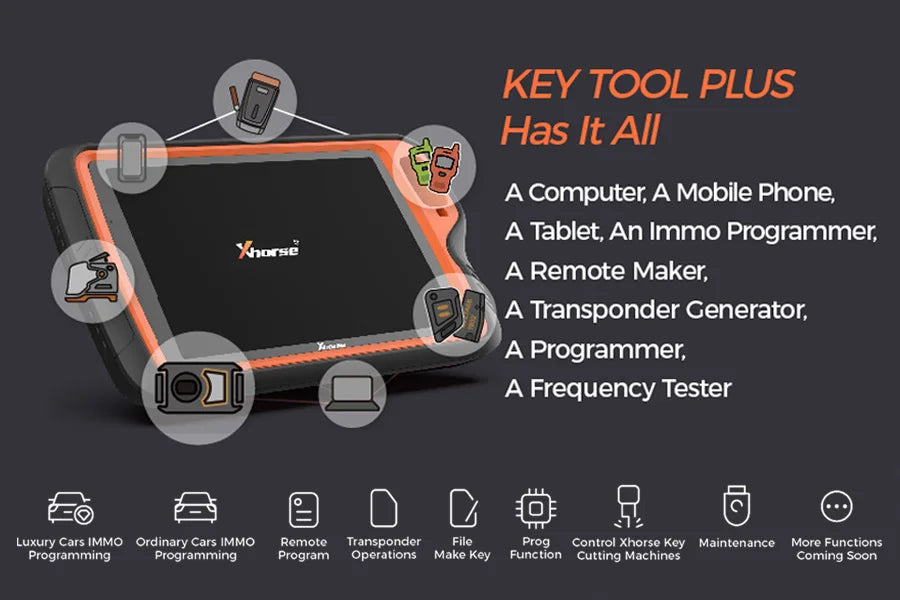 Xhorse VVDI Key Tool Plus Pad Full Auto Key Programmer Advanced Version for Benz/BMW/AUDI All in 1