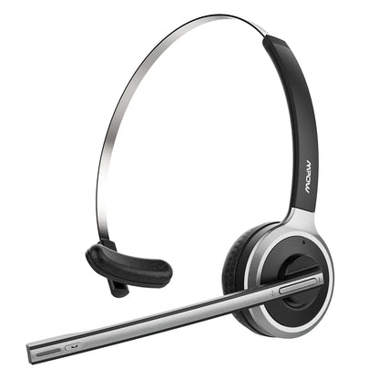 1/2PCS Mpow M5 Wireless Headphones Bluetooth Headset with Mic Noise Canceling Computer Headphone for PC Laptop Truck Driver Call