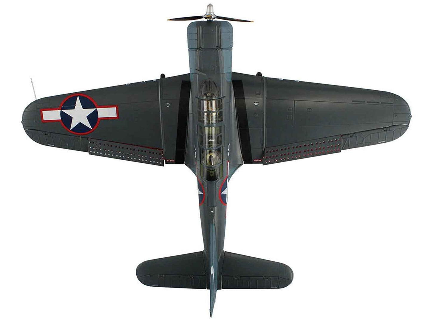 Douglas SBD-5 Dauntless Bomber Aircraft "VB-16 USS Lexington" (1943) United States Navy "Premium Collection" 1/32 Diecast Model by Hobby Master