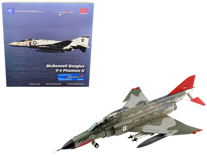 McDonnell Douglas F-4F Phantom II "Norm 81" Fighter Aircraft "JG 71 "Richthofen" GAFTIC 86 CFB Goose Bay Canada" (May 1986) "Air Power Series" 1/72 Diecast Model by Hobby Master  free shipping USA