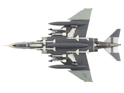 McDonnell Douglas F-4F Phantom II Fighter-Bomber Aircraft "AF72-257 20th Fighter Squadron 49th Fighter Wing Holloman AFB" (2002) United States Air Force "Air Power Series" 1/72 Diecast Model by Hobby Master