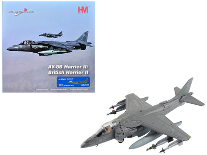 McDonnell Douglas AV-8B Plus Harrier II Aircraft "163879 VMA-211" (2013) United States Marine Corps "Air Power Series" 1/72 Diecast Model by Hobby Master  free shipping USA