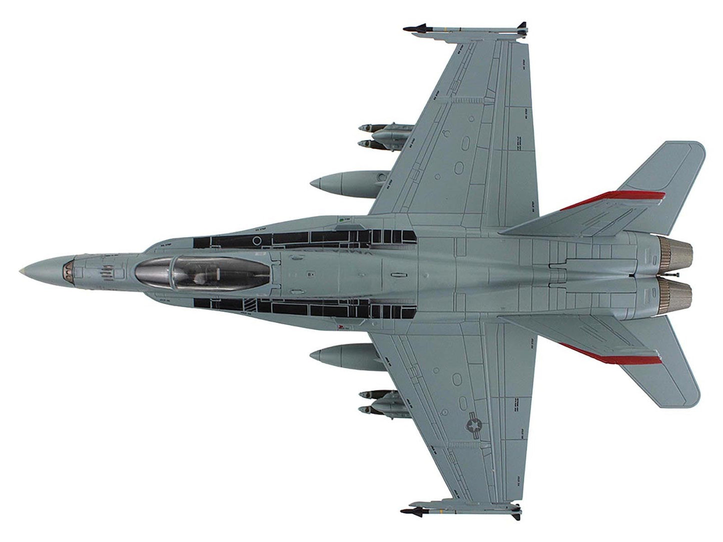 McDonnell Douglas F/A-18C Hornet Aircraft "VMFA-232 Red Devils" (2014) United States Marine Corps "Air Power Series" 1/72 Diecast Model by Hobby Master
