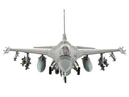 Lockheed F-16C Fighting Falcon Fighter Aircraft "88-0545 138th Fighter Wing Oklahoma Air National Guard" (2024) United States Air Force "Air Power Series" 1/72 Diecast Model by Hobby Master