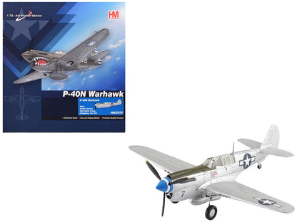 Curtiss P-40N Warhawk Fighter-Bomber Aircraft "Major Gerald Johnson 49th Fighter Group Philippines" (1944) United States Army Air Forces "Air Power Series" 1/72 Diecast Model by Hobby Master  free shipping USA