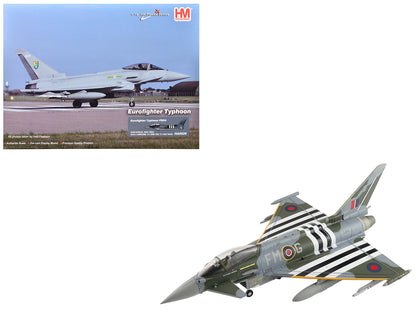 Eurofighter Typhoon FGR4 Fighter Aircraft "ZJ913 FM-G" (2024) British Royal Air Force "Air Power Series" 1/72 Diecast Model by Hobby Master  free shipping USA