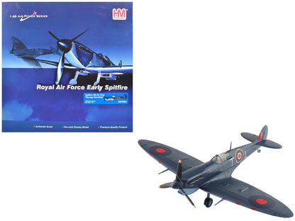 Supermarine Spitfire Mk.Vb Trop Fighter Aircraft "EP706 George Beurling No. 249 Squadron Malta" (1942) British Royal Air Force "Air Power Series" 1/48 Diecast Model by Hobby Master  free shipping USA