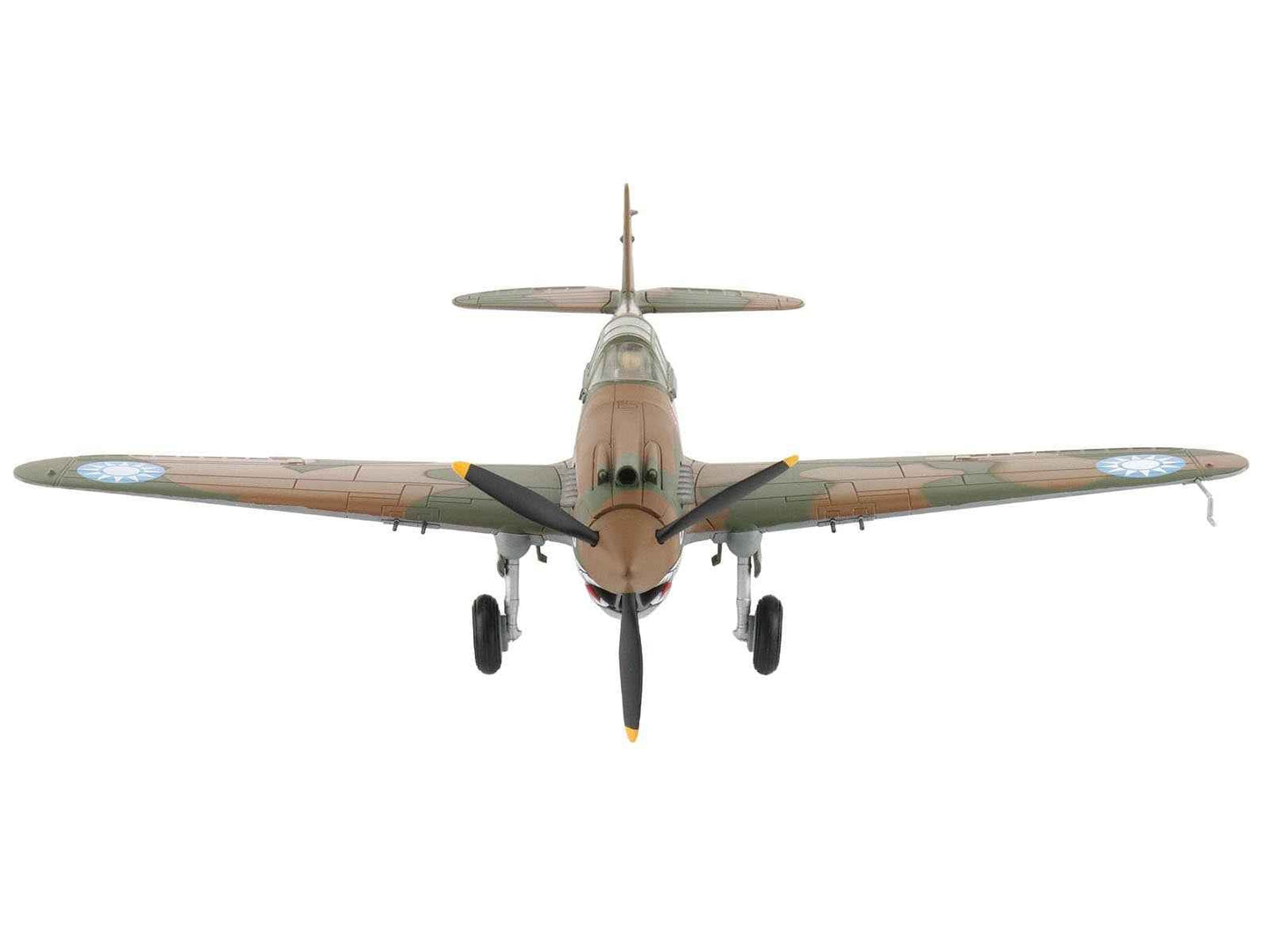 Curtiss P-40B Hawk 81-A2 Fighter-Bomber Aircraft "No.77 Robert Smith 3rd Pursuit Squadron" (1941) American Volunteer Group in China "Air Power Series" 1/48 Diecast Model by Hobby Master