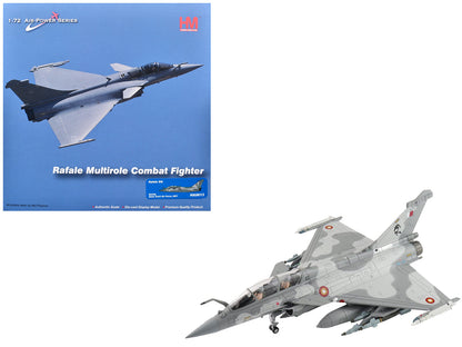 Dassault Rafale DQ Fighter Aircraft "QA209" (2021) Qatar Emiri Air Force "Air Power Series" 1/72 Diecast Model by Hobby Master  free shipping USA