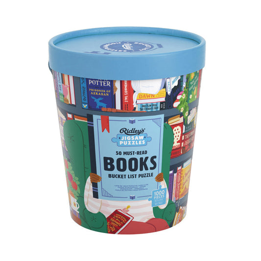 Bucket List Puzzle: 50 Must-Read Books