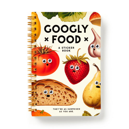 Brass Monkey: Googly Food Sticker Book