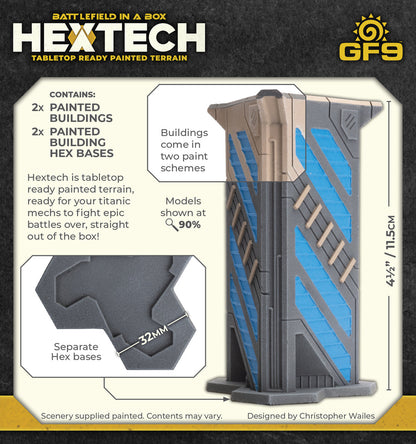 Battlefield in a Box: HexTech - Trinity City Estate