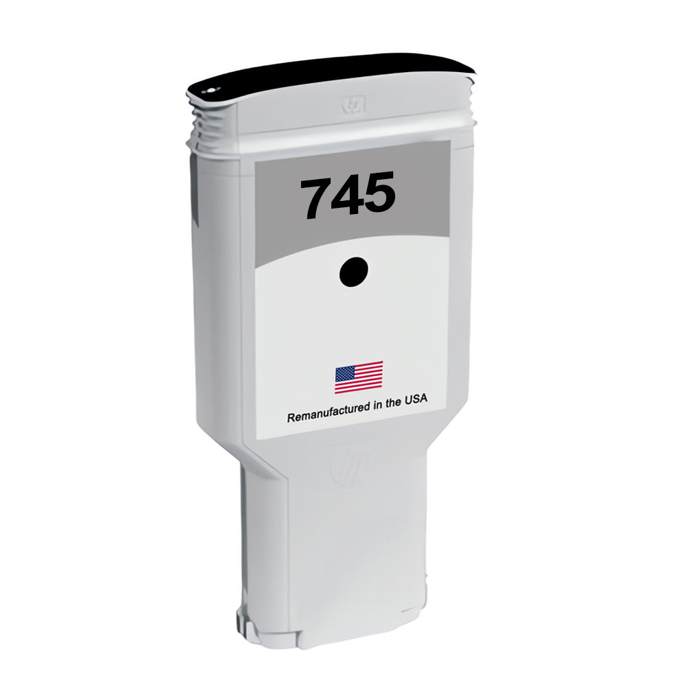 US Remanufactured for HP 745 300mL (F9K04A) Photo Black Ink Cartridge, F9K04A