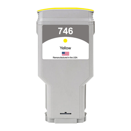 US Remanufactured for HP 746 Standard Yield Yellow Ink Cartridge, P2V79A