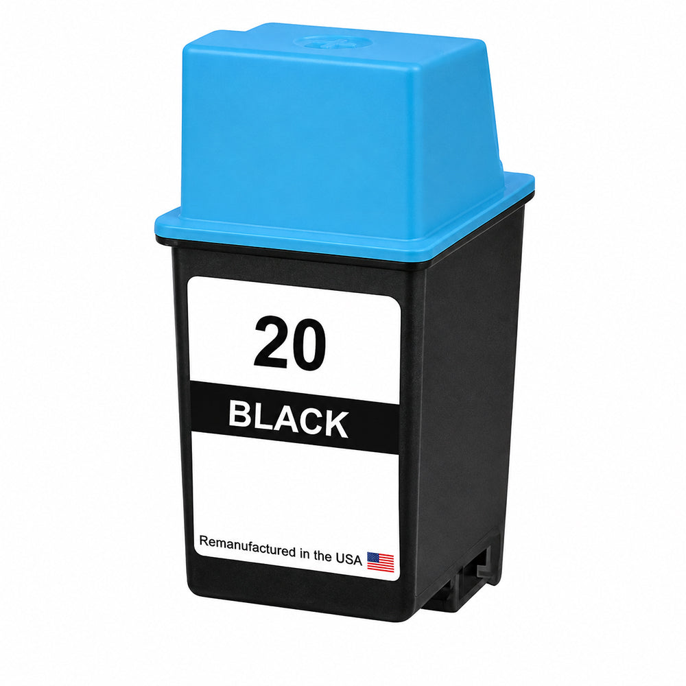 U.S. Remanufactured for HP 20 (C6614A) Black Ink Cartridge