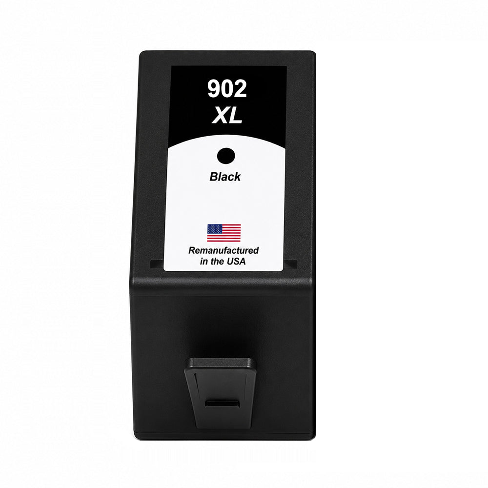 U.S. Remanufactured for HP 902XL (T6M14AN) Black MICR Ink Cartridge