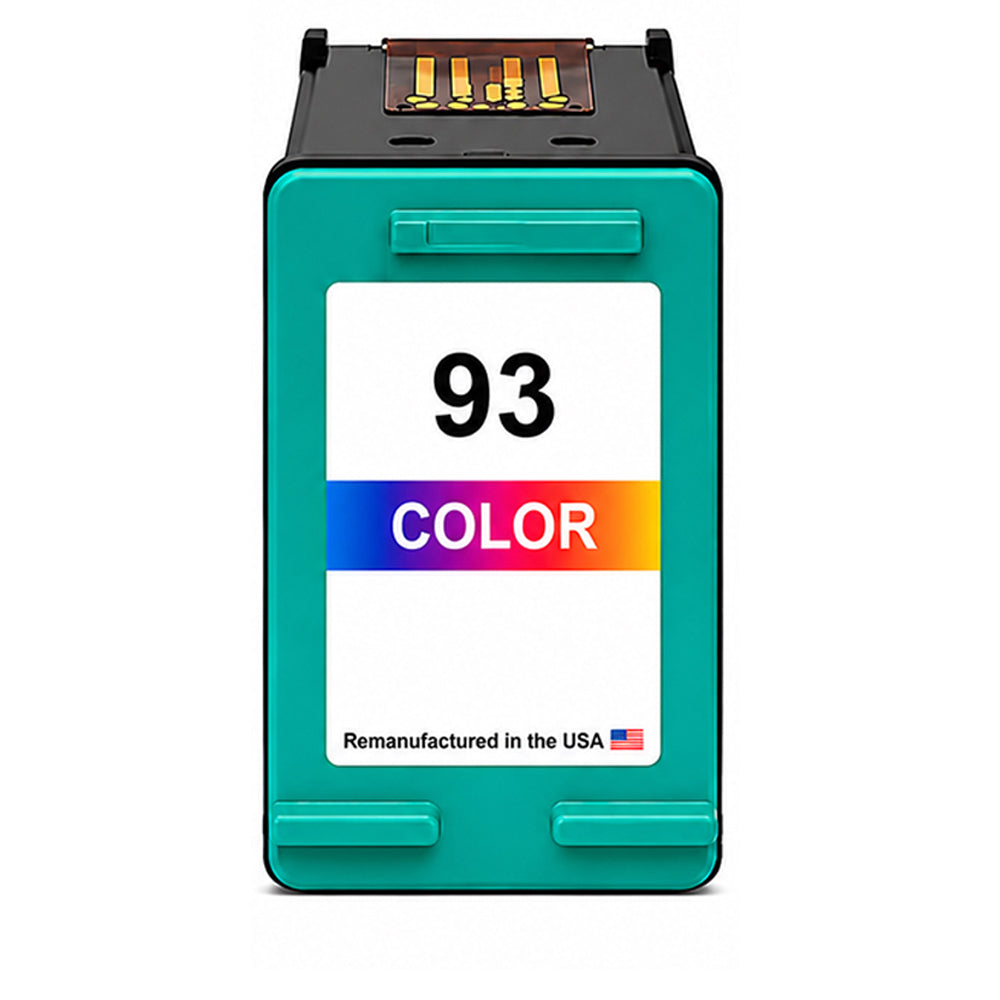 U.S. Remanufactured for HP 93 (C9361WN) Tri-Color Ink Cartridge