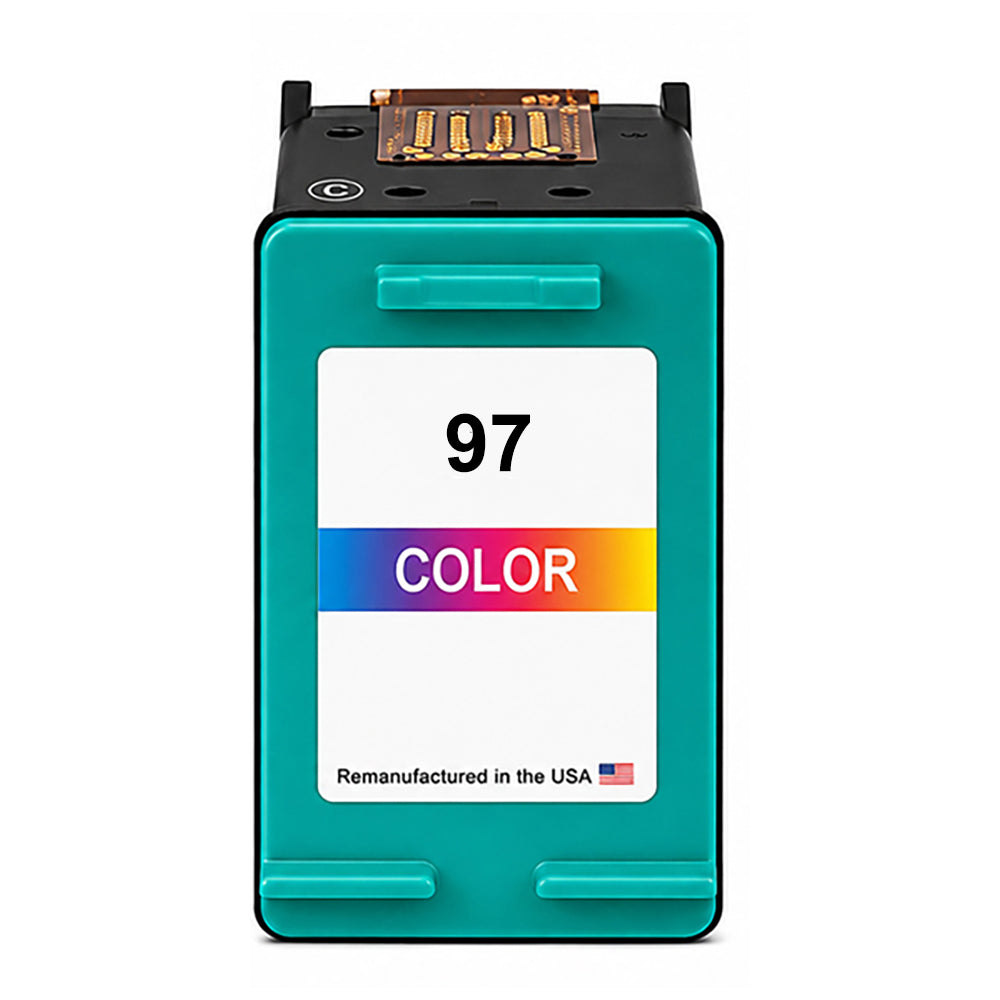 U.S. Remanufactured for HP 97 (C9363WN) Tri-Color Ink Cartridge
