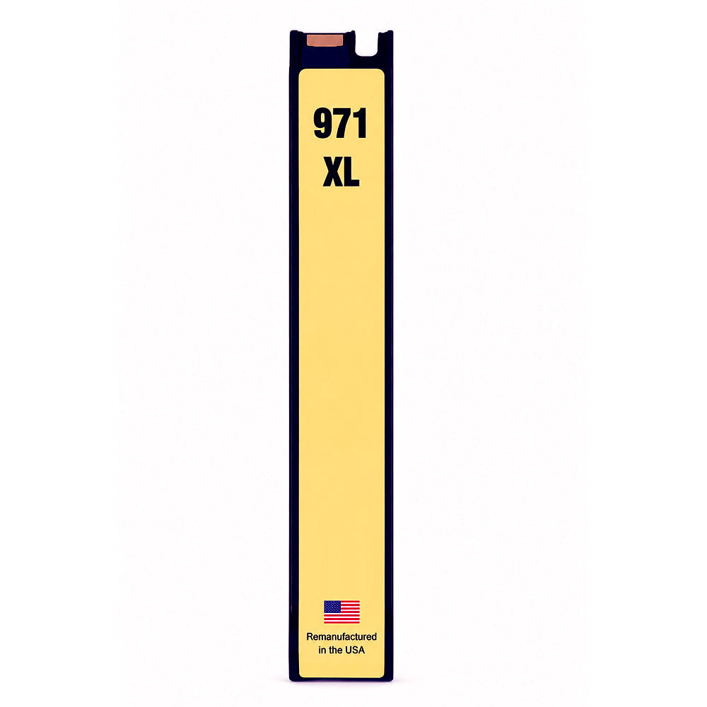 U.S. Remanufactured for HP 971XL (CN628AM) Yellow Ink Cartridge