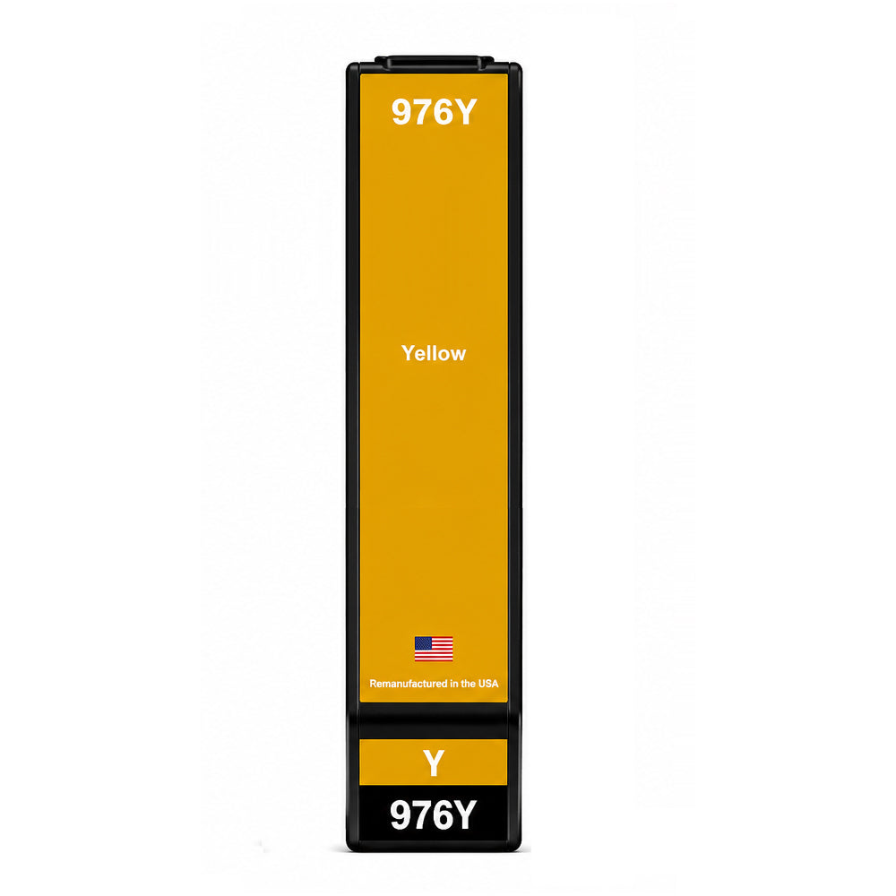 U.S. Remanufactured for HP 976Y (L0R07A) Yellow Ink Cartridge