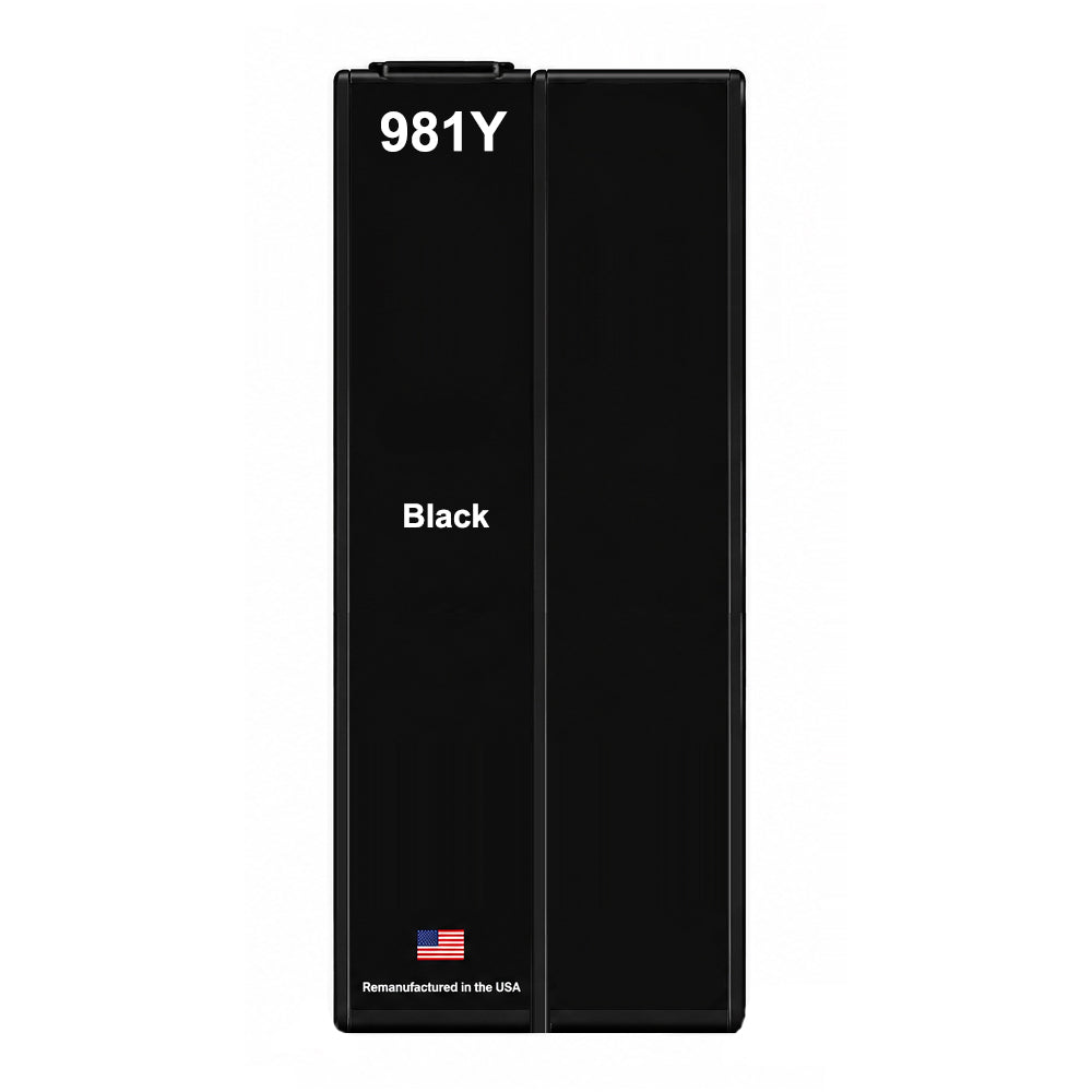 U.S. Remanufactured for HP 981Y (L0R16A) Black Ink Cartridge