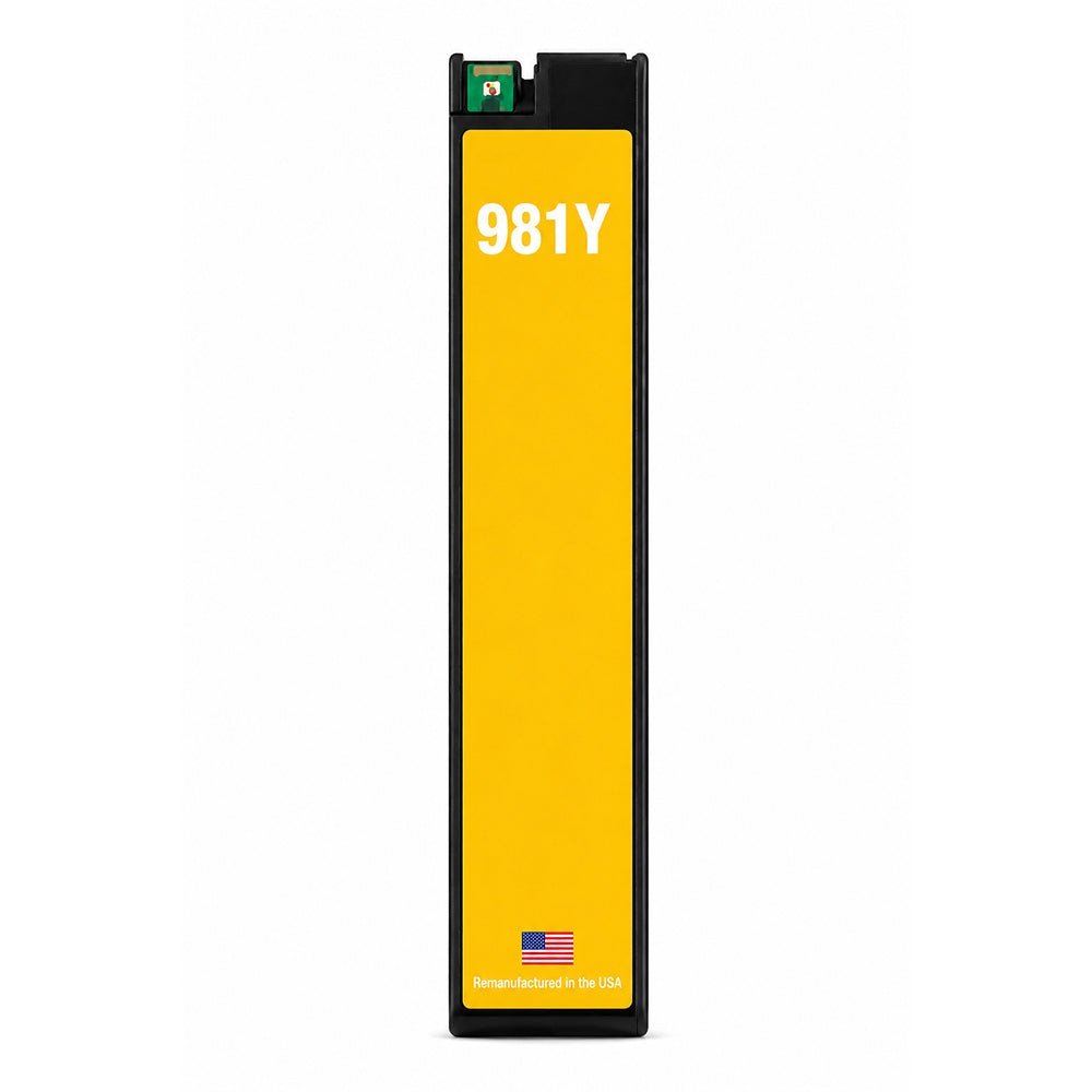 U.S. Remanufactured for HP 981Y (L0R15A) Yellow Ink Cartridge