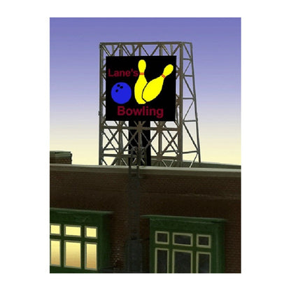 Miller Engineering 338955 N/Z Bowling Window Sign